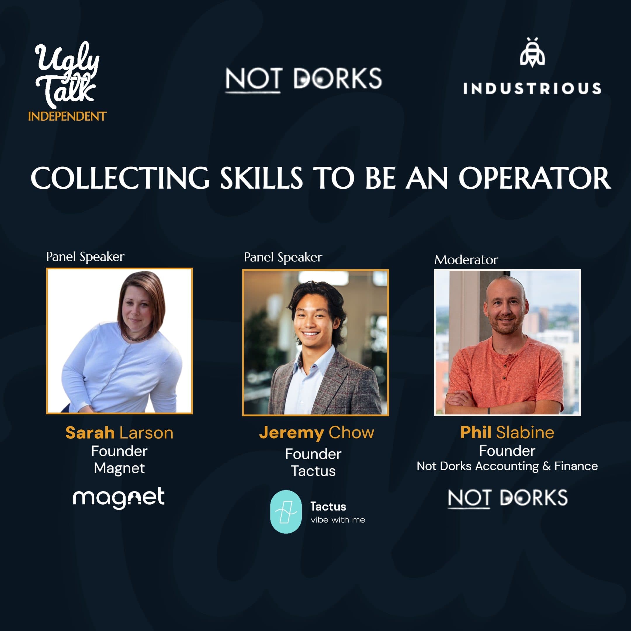 Collecting Skills to Be an Operator, an Ugly Talk in Boston