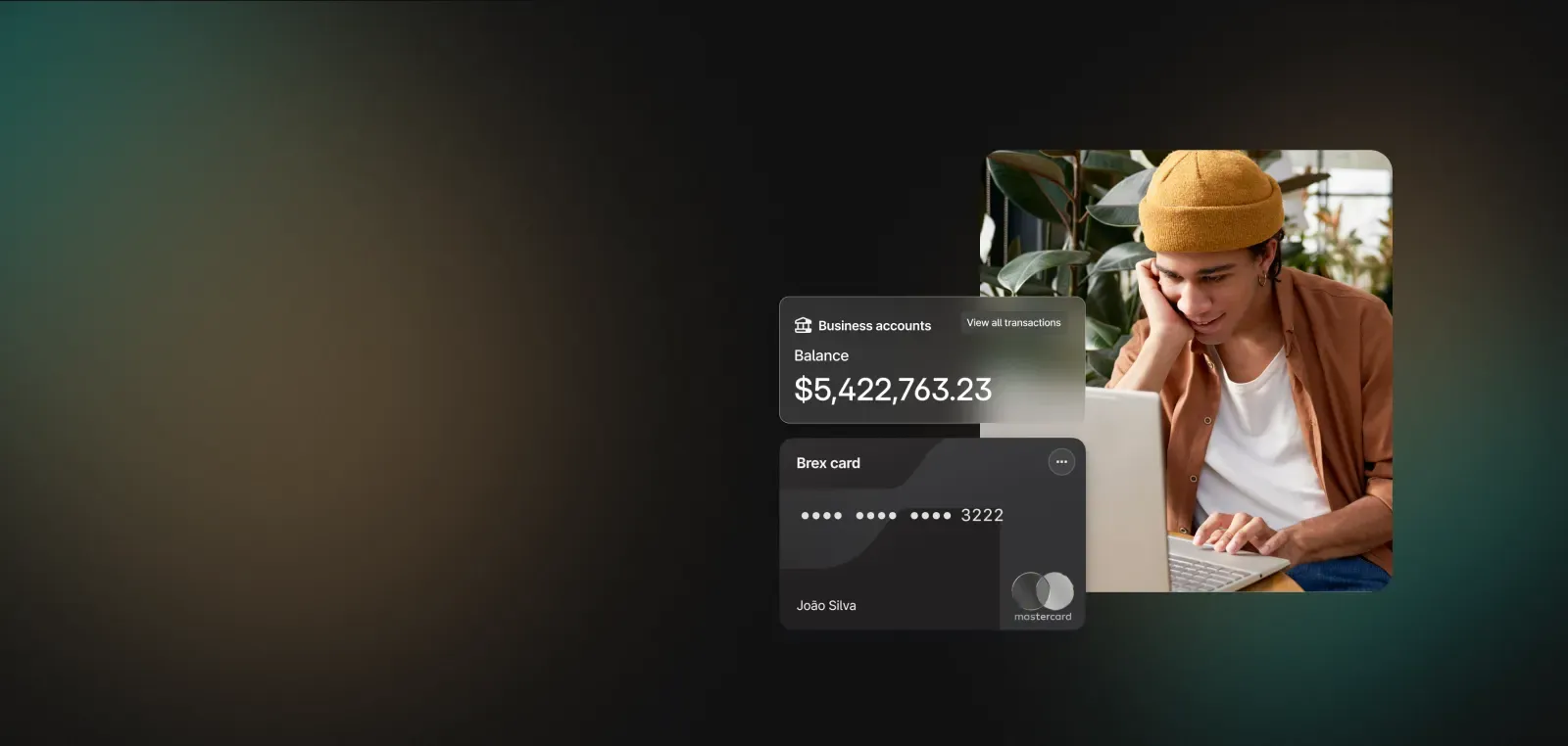 Brex business account and corporate card