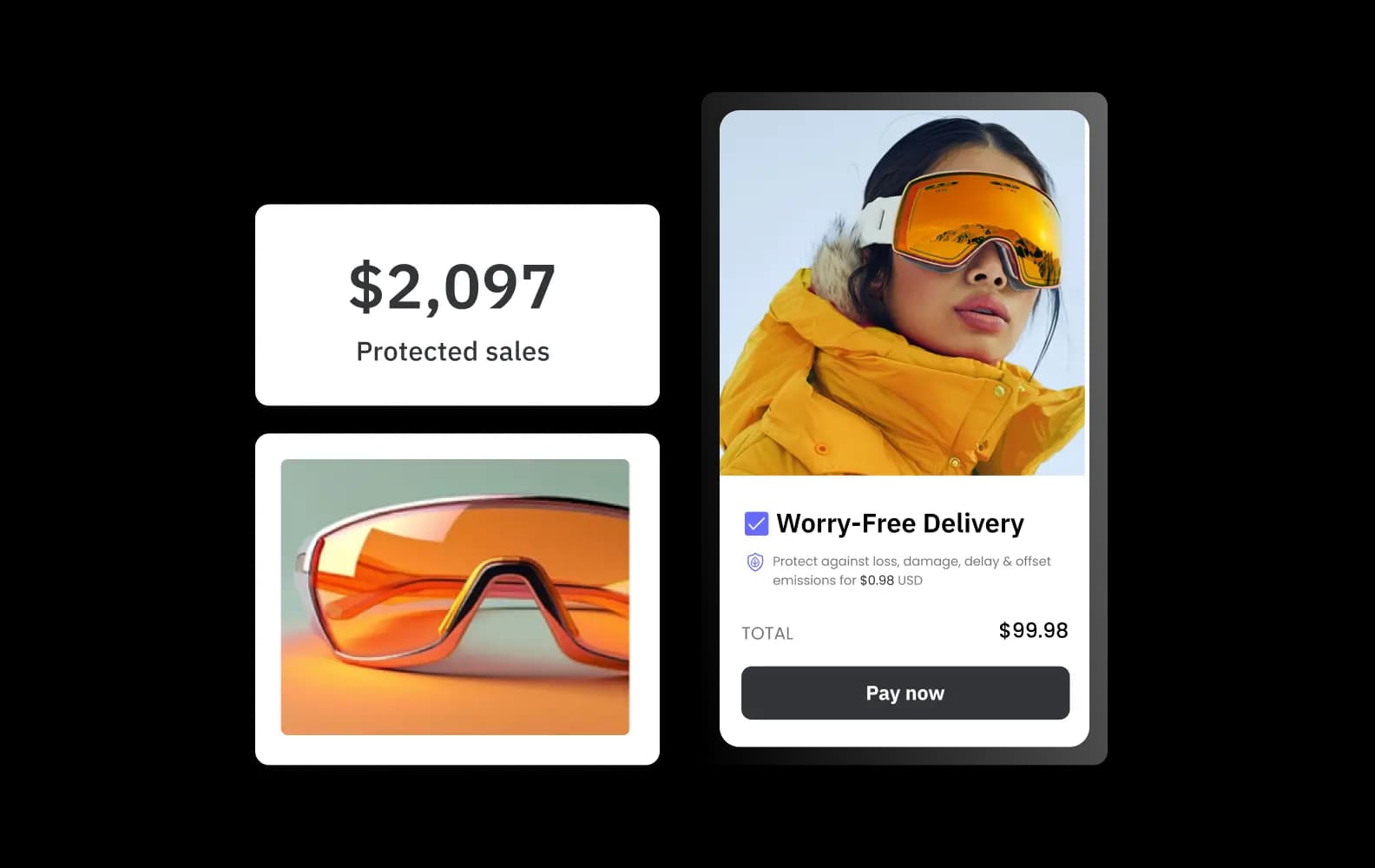 Shipping Protection — CWILL product interface