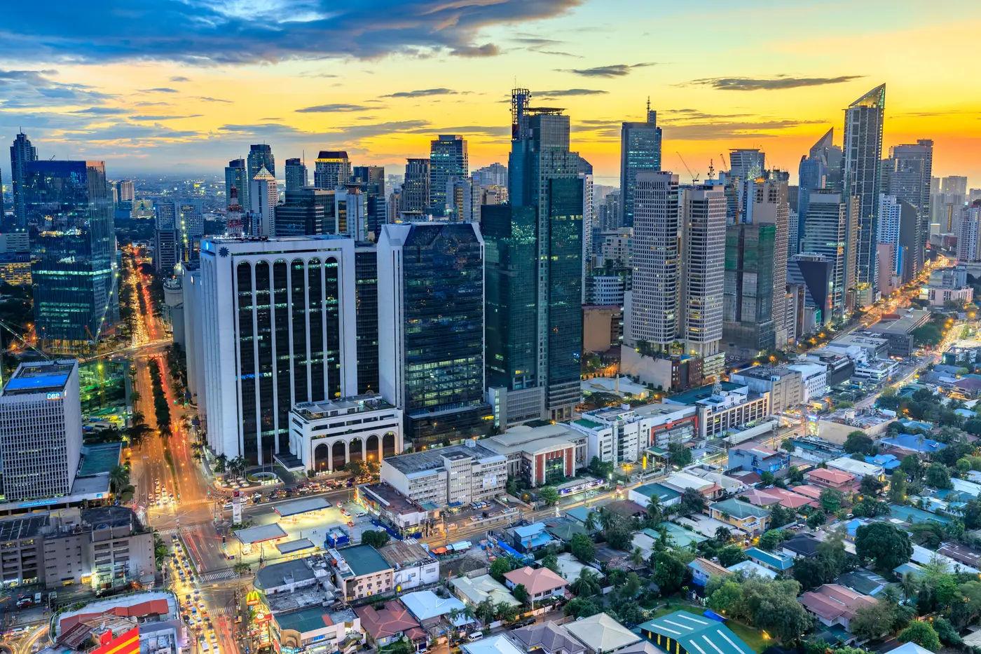 Metro Manila skyline — home of NEODIX offshore teams in the Philippines