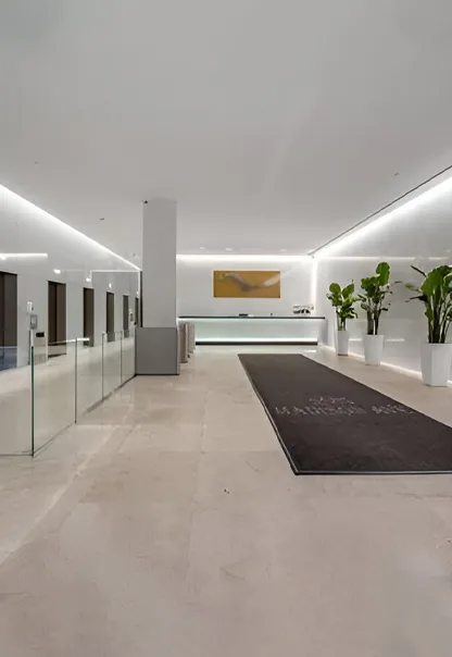 Lobby at 295 Madison Avenue — Nomadworks' new Midtown location
