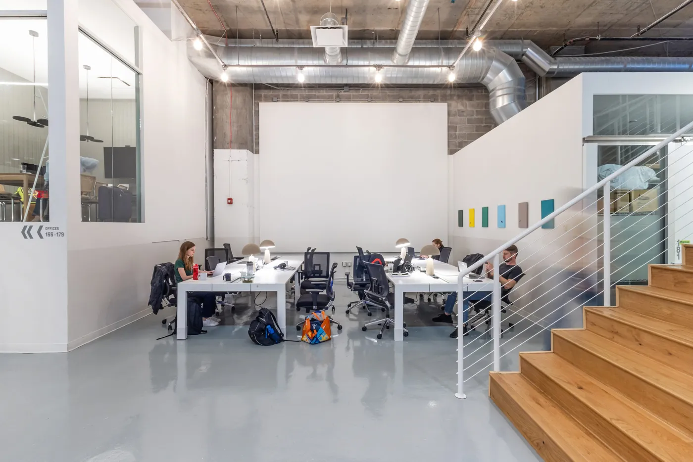 Coworking floor at The Yard: Herald Square